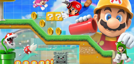 Super Mario Maker em COQUINHOS